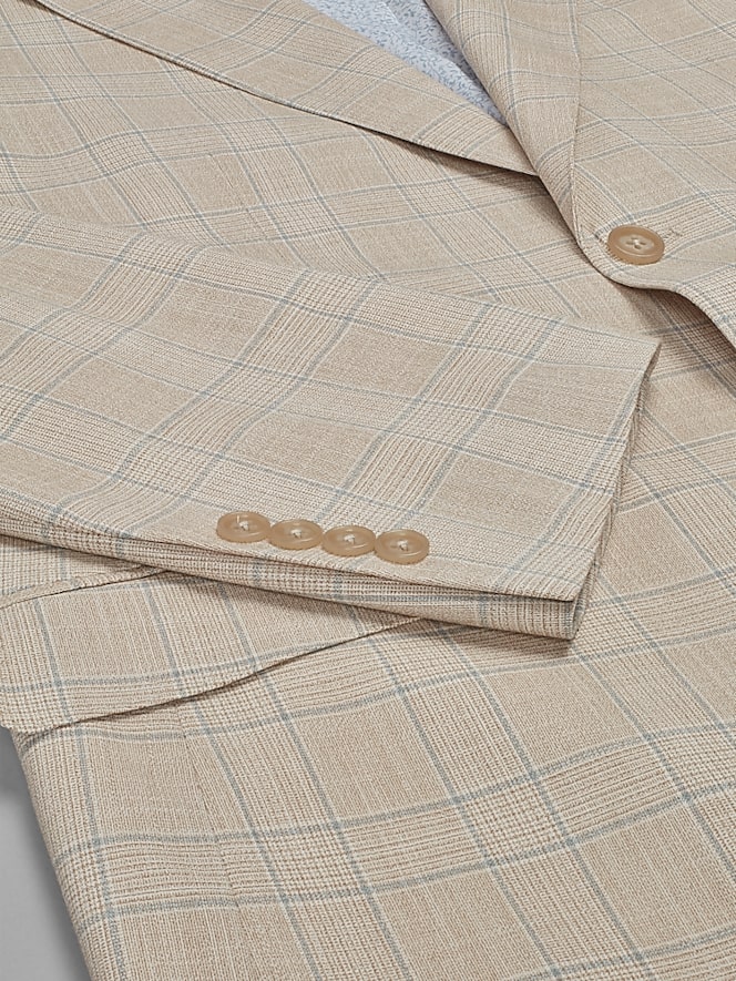 Joseph &Amp; Feiss Modern Fit Plaid Suit