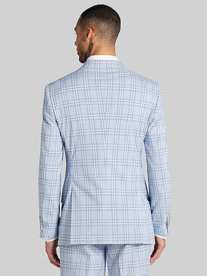 Joseph &Amp; Feiss Modern Fit Plaid Suit