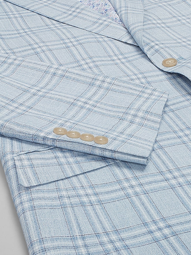 Joseph &Amp; Feiss Modern Fit Plaid Suit