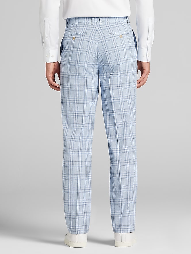 Joseph &Amp; Feiss Modern Fit Plaid Suit