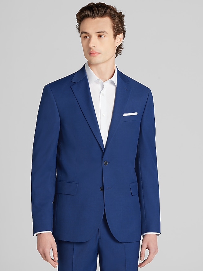 Men's Slim Fit Washable Suit Jacket