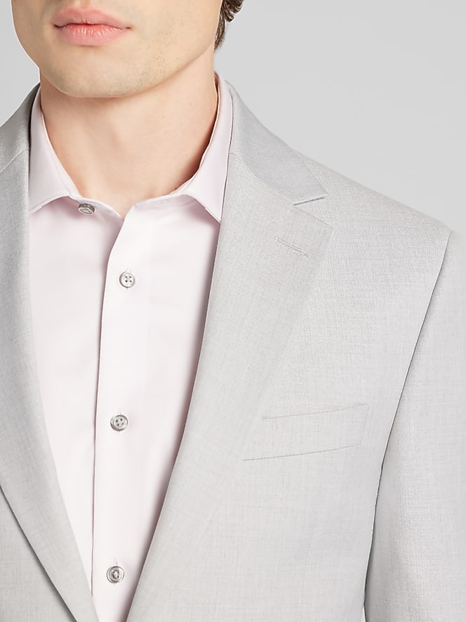 Joseph &Amp; Feiss Slim Fit Washable Suit Jacket, Light Grey - Image 2 of 8