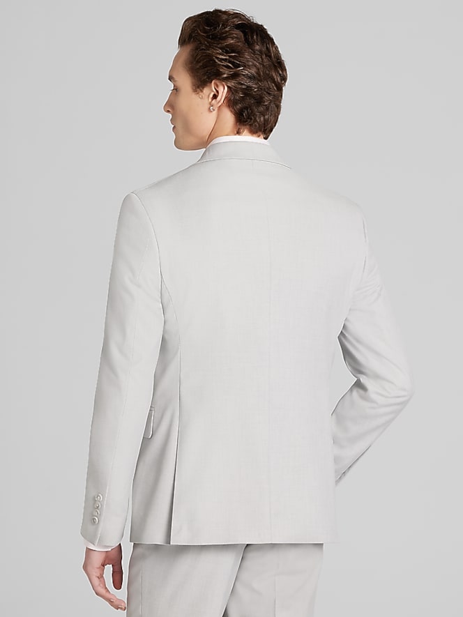 Joseph &Amp; Feiss Slim Fit Washable Suit Jacket, Light Grey - Image 3 of 8