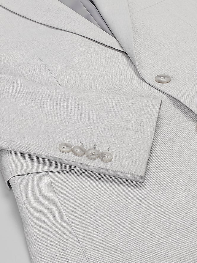 Joseph &Amp; Feiss Slim Fit Washable Suit Jacket, Light Grey - Image 4 of 8
