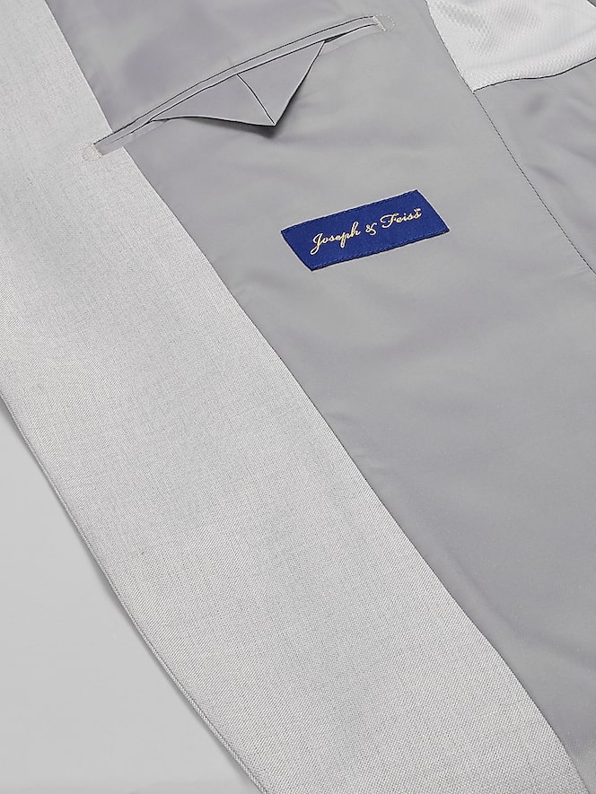 Joseph &Amp; Feiss Slim Fit Washable Suit Jacket, Light Grey - Image 6 of 8