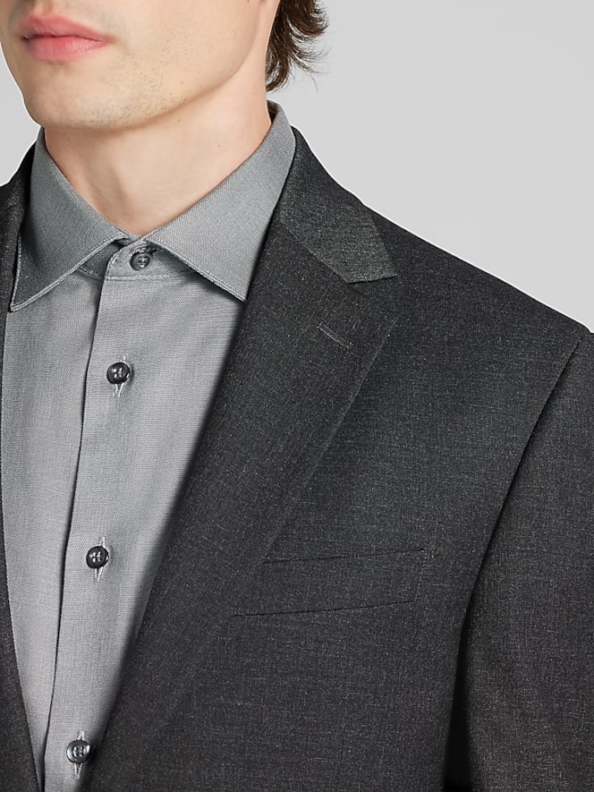 Joseph &Amp; Feiss Slim Fit Washable Suit Jacket, Charcoal - Image 2 of 8