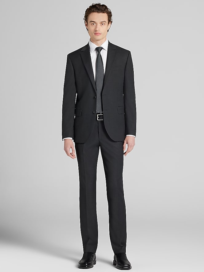 Joseph &Amp; Feiss Slim Fit Washable Suit Jacket, Charcoal - Image 5 of 8