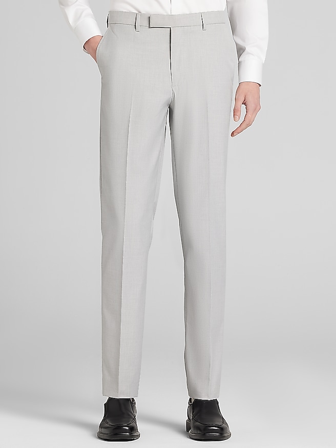 Men's Slim Fit Washable Suit Pants