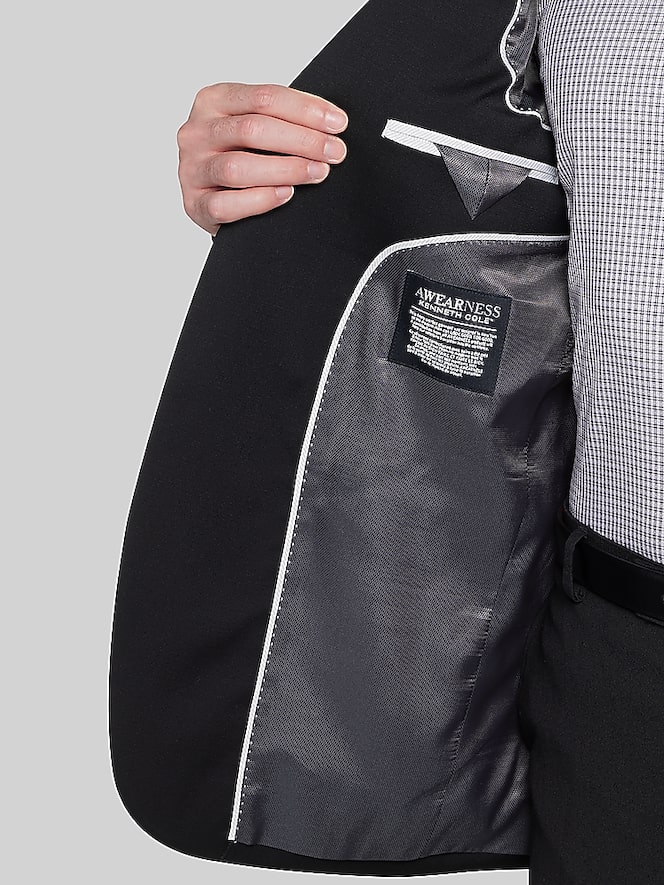 Awearness Kenneth Cole Modern Fit Wool Blend  Suit