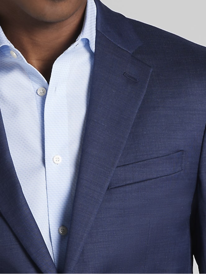 Awearness Kenneth Cole Modern Fit Wool  Suit, Blue - Image 2 of 7