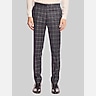 Paisley &Amp; Gray Slim Fit Windowpane Plaid Pants