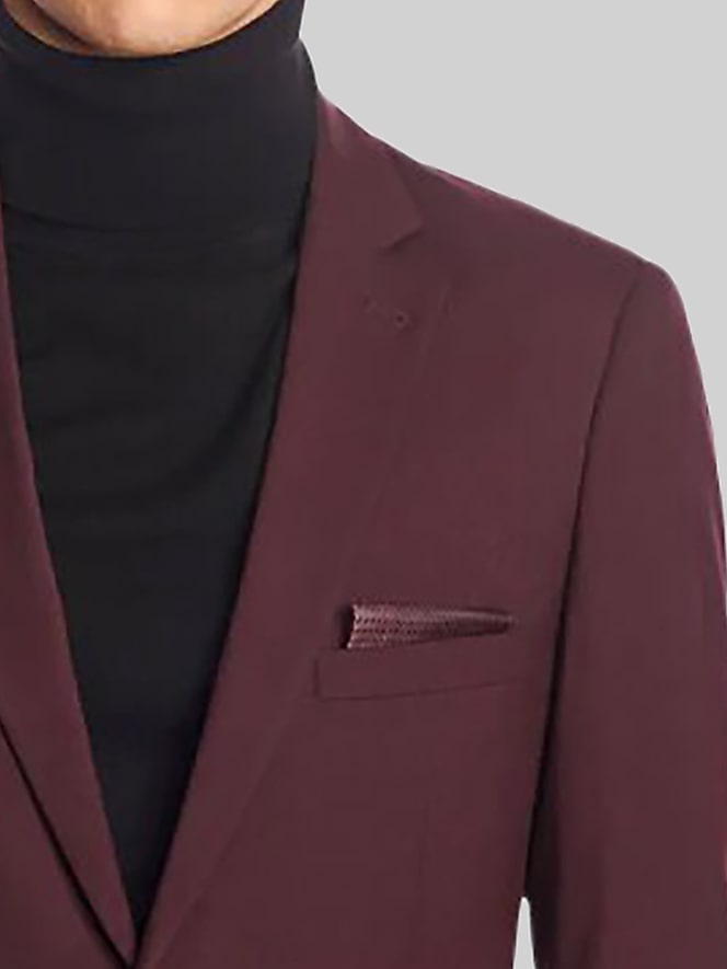 Paisley &Amp; Gray Slim Fit Solid Jacket