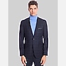Paisley &Amp; Gray Slim Fit Windowpane Plaid Jacket