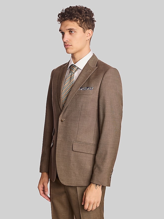 Paisley &Amp; Gray Modern Fit Sharkskin Suit Jacket