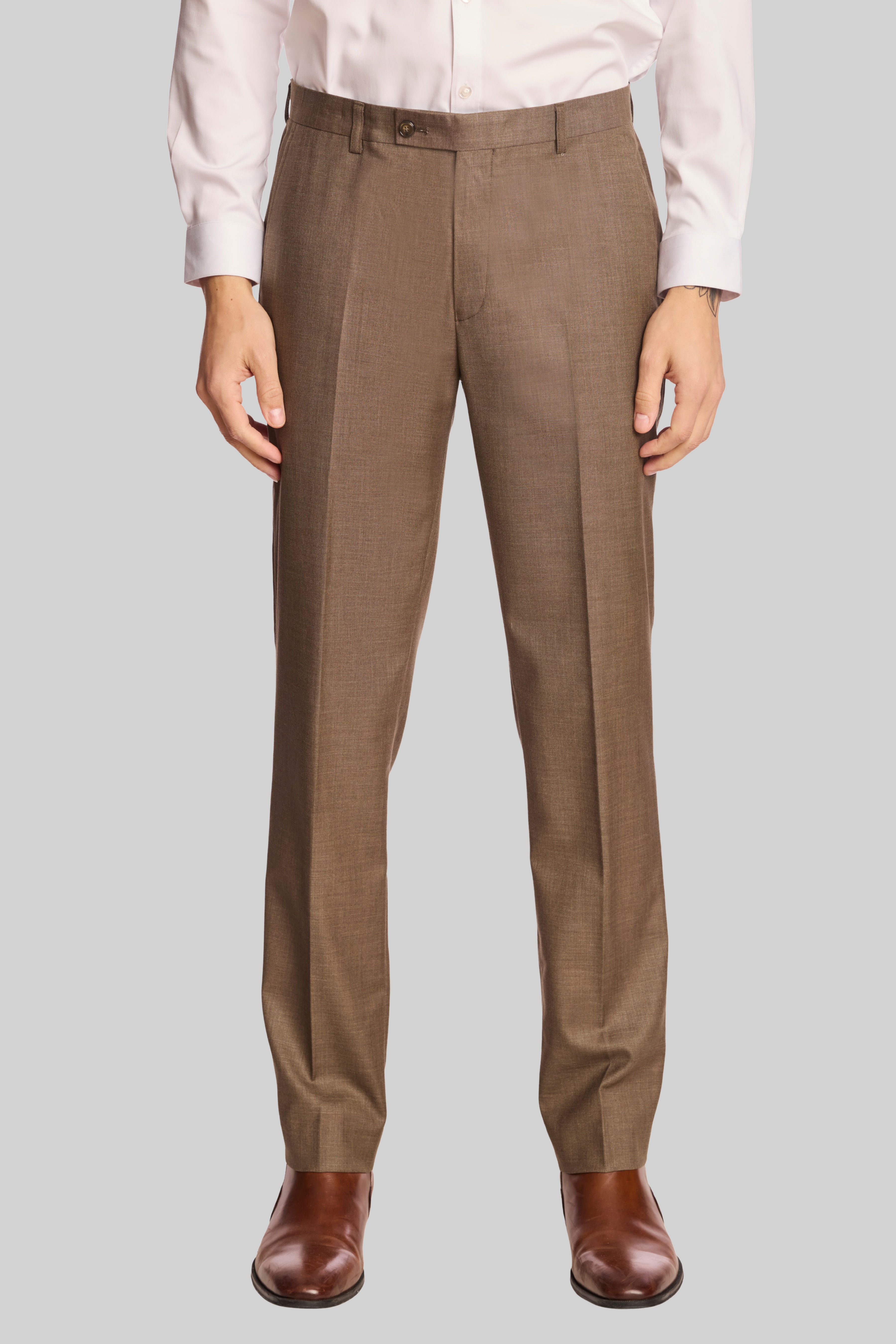 Modern Fit Sharkskin Pants