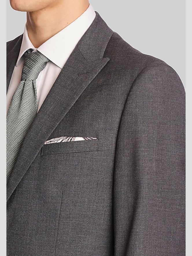 Paisley &Amp; Gray Slim Fit Sharkskin Jacket