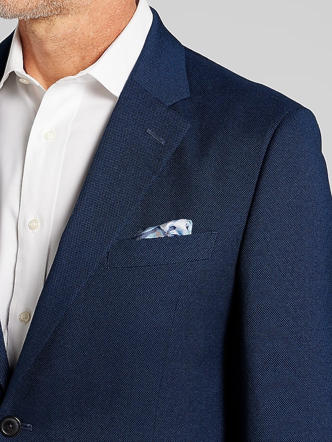 Nautica Modern Fit Bird's-Eye Suit