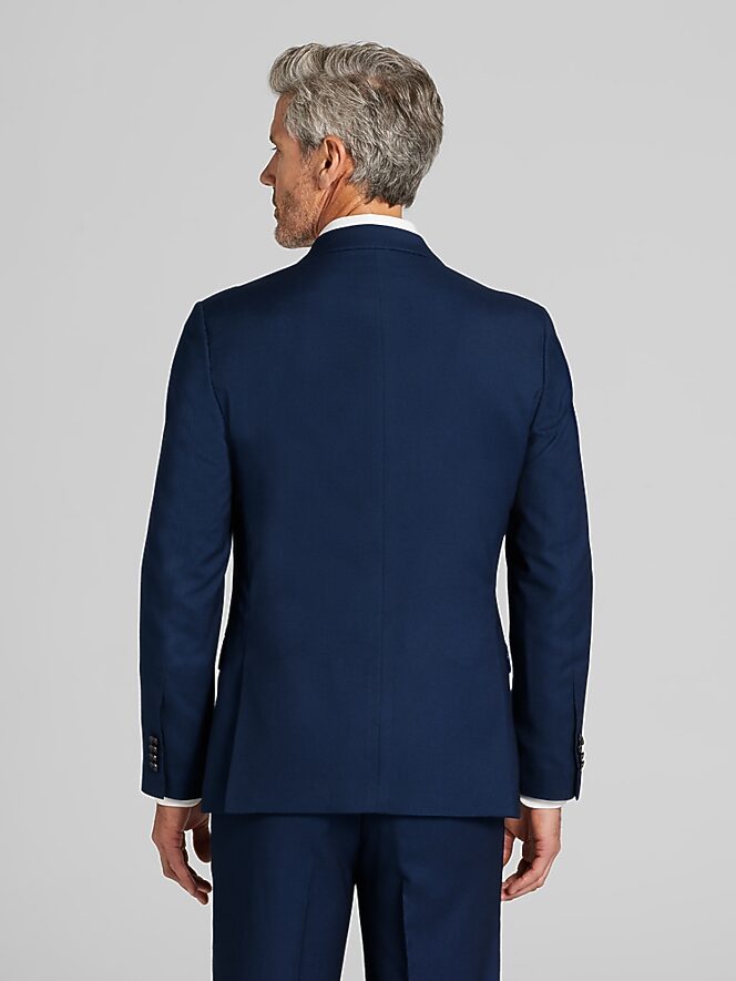 Nautica Modern Fit Bird's-Eye Suit