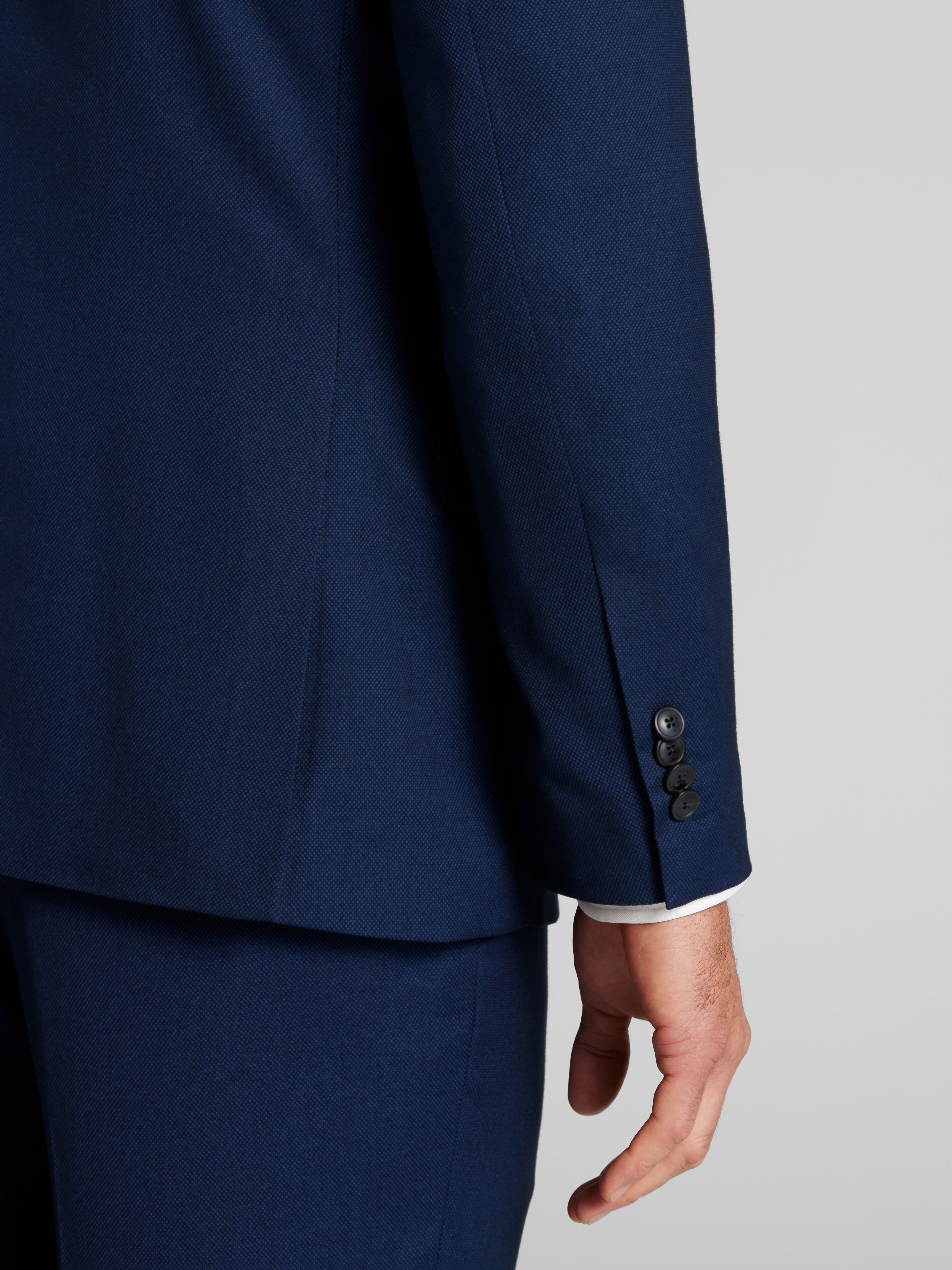 Modern Fit Bird's-Eye Suit