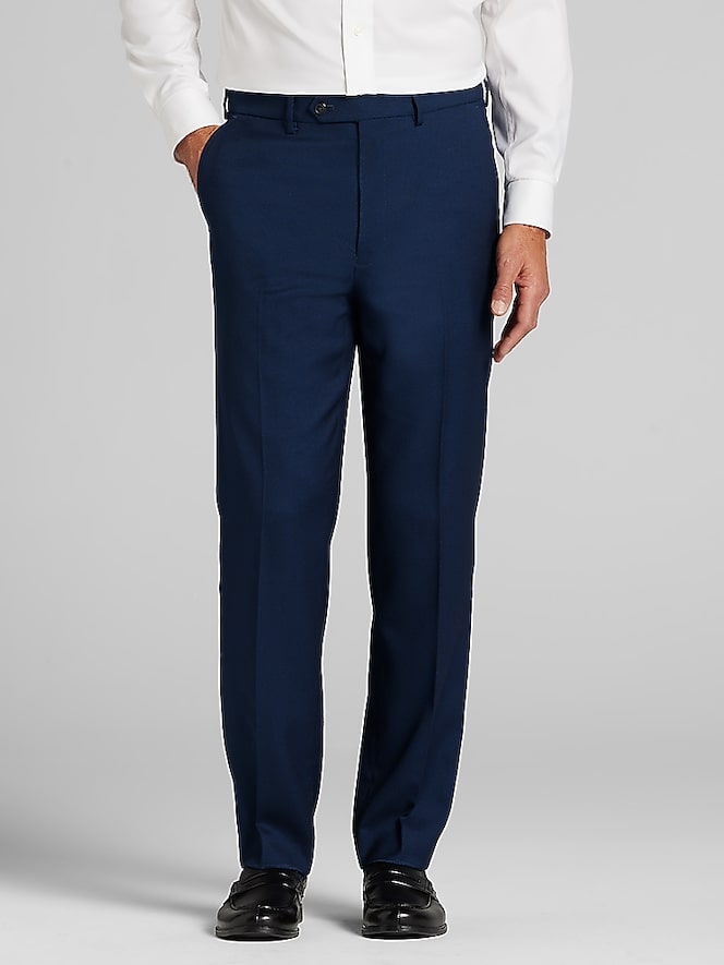 Nautica Modern Fit Bird's-Eye Suit