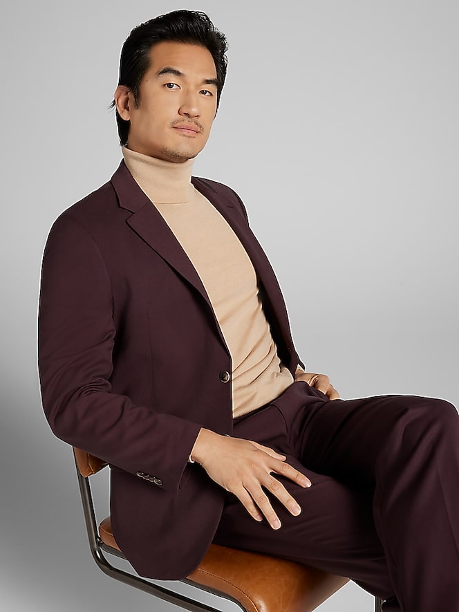 Nautica Modern Fit Solid Suit