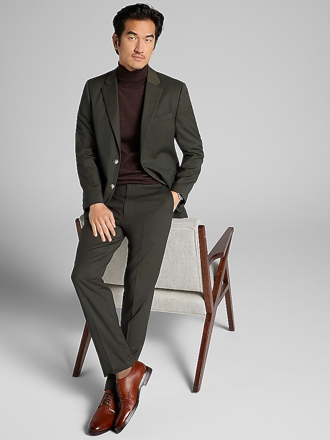 Nautica Modern Fit Solid Suit