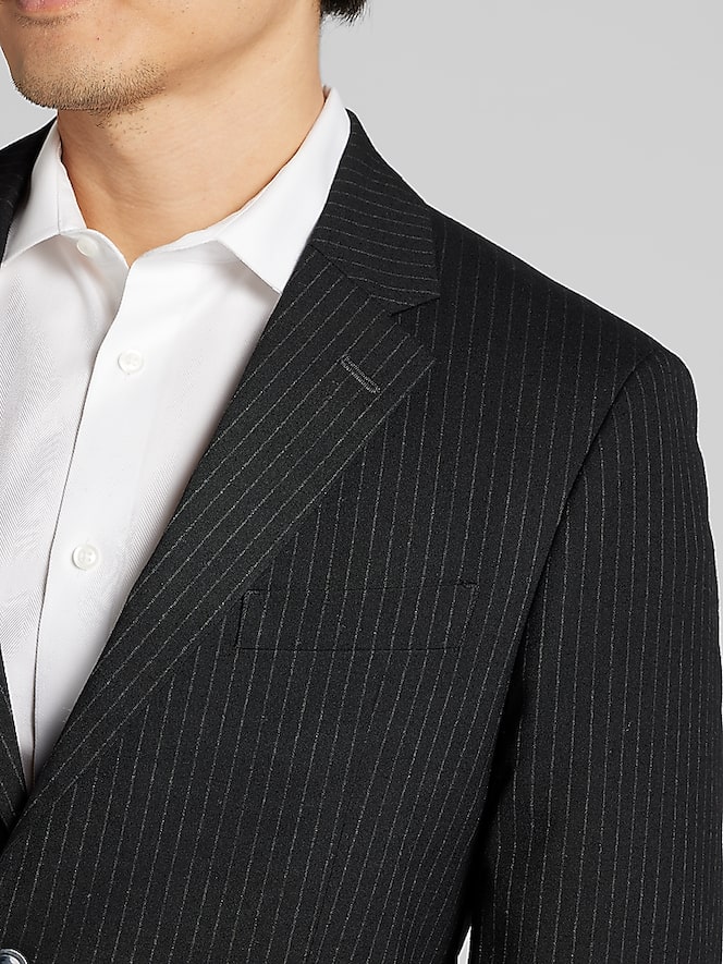 Nautica Modern Fit Pinstripe Suit
