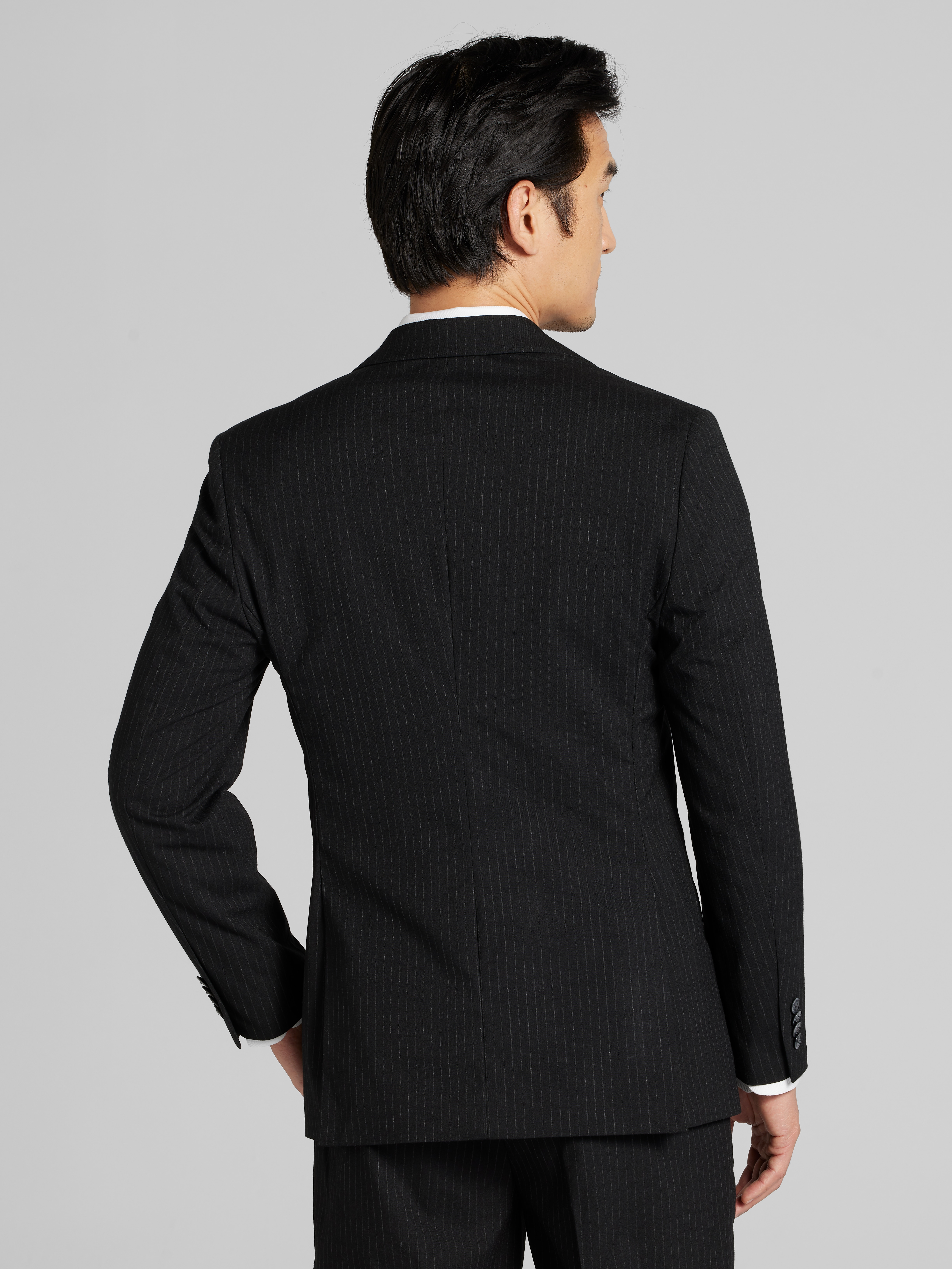 Modern Fit Pinstripe Suit