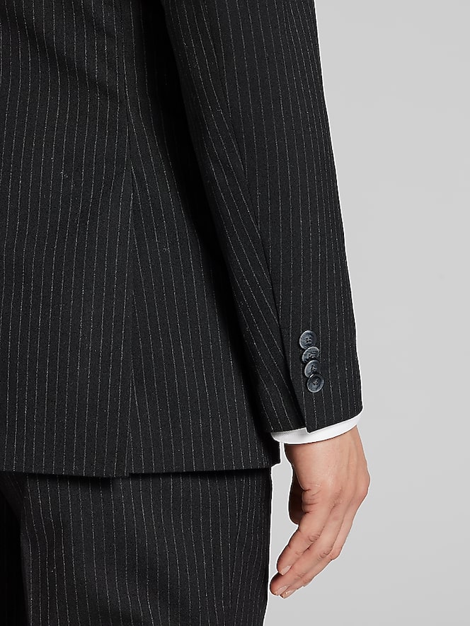 Nautica Modern Fit Pinstripe Suit
