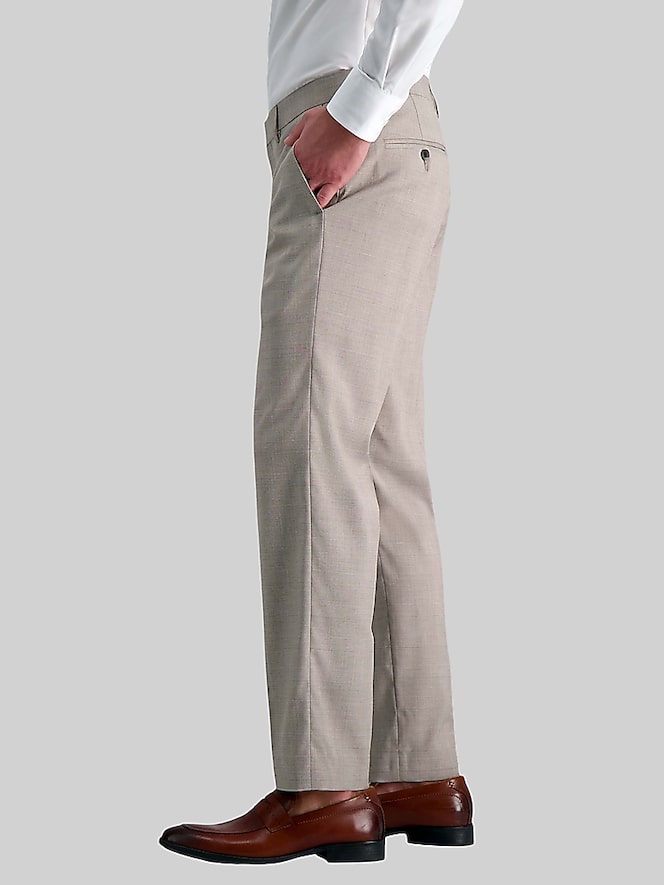 Haggar Tailored Fit Premium Stretch Plaid Suit Pants