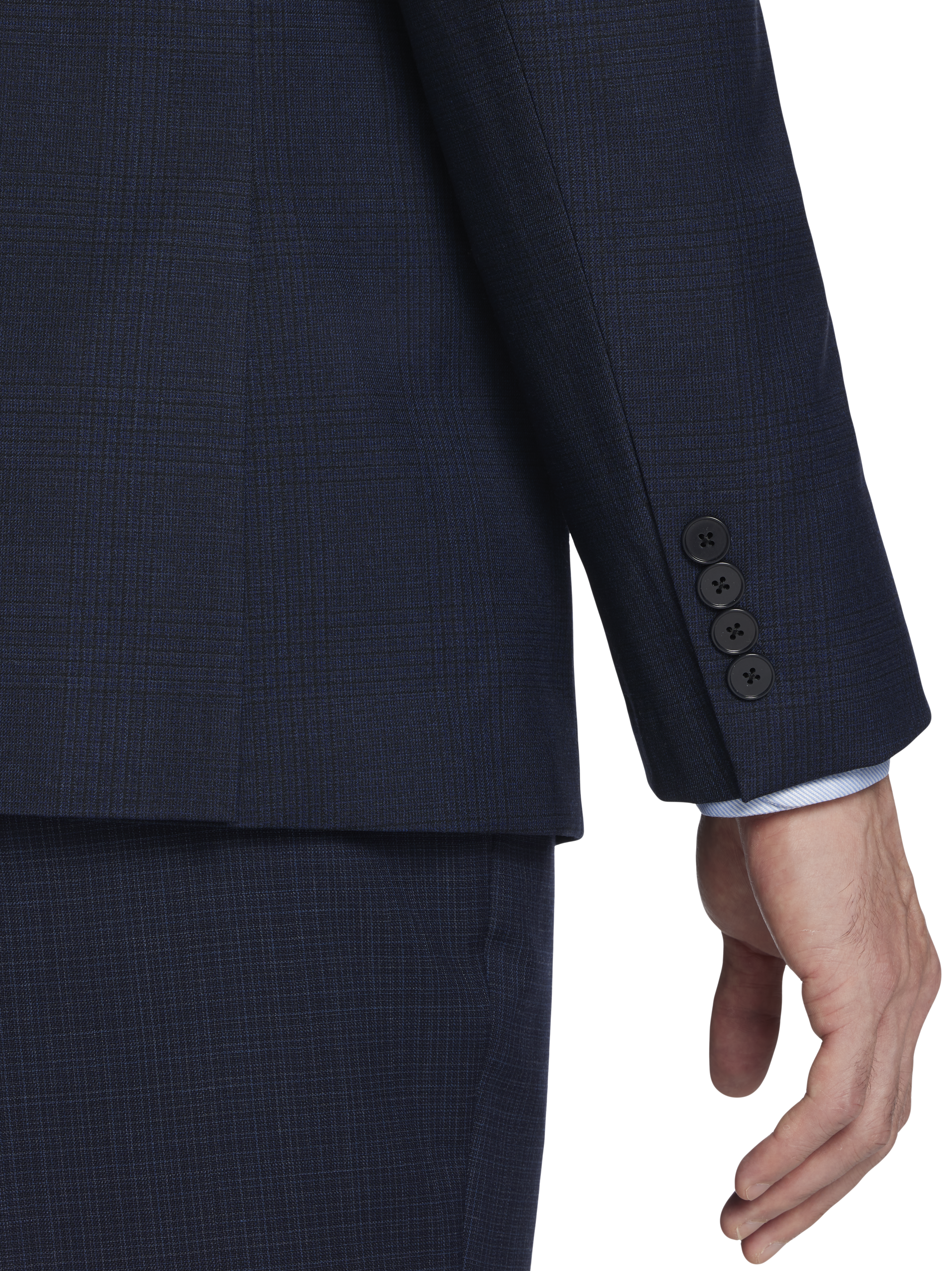 Slim Fit Wool Blend Suit