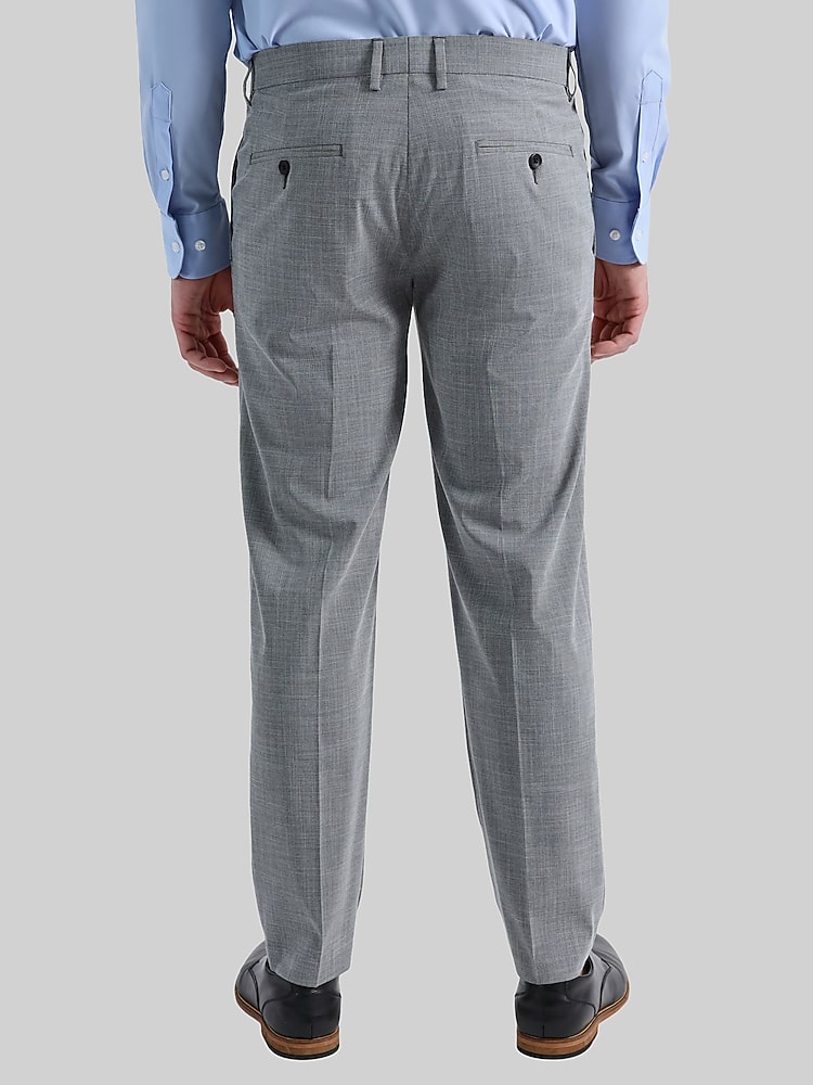 Haggar Slim Fit Suit Pants, Med Gray | Men's Wearhouse