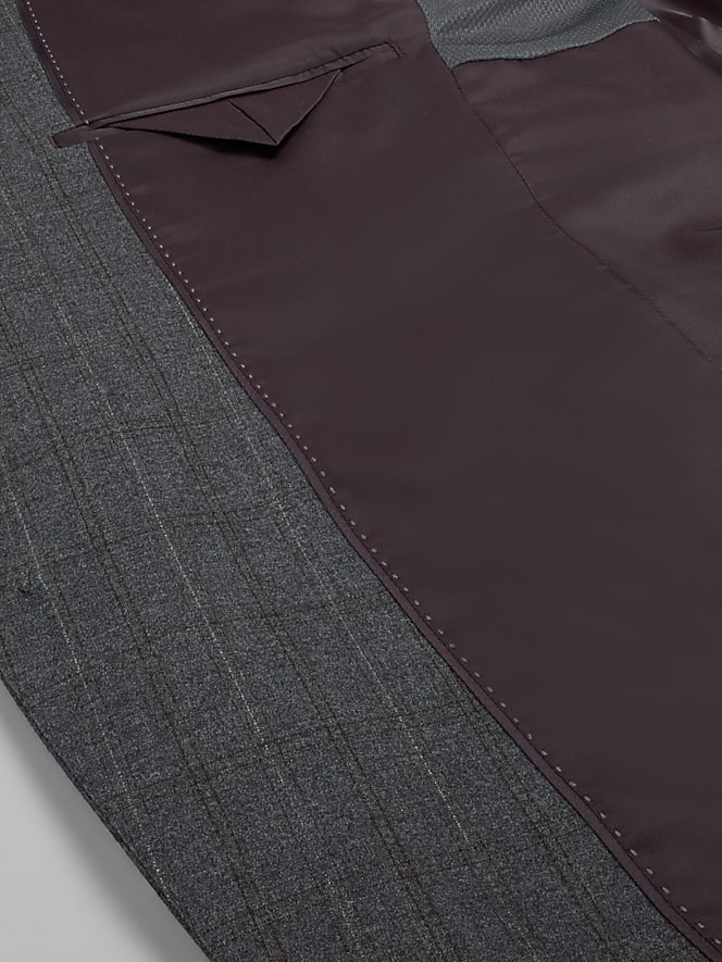 Wilke-Rodriguez Modern Fit Windowpane Suit