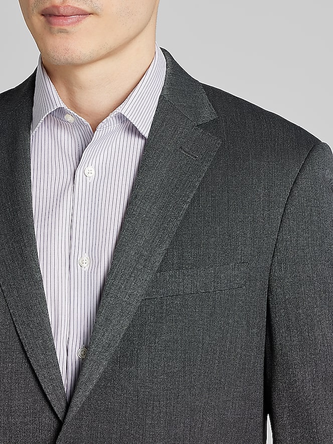 Wilke-Rodriguez Modern Fit Tic Pattern Suit