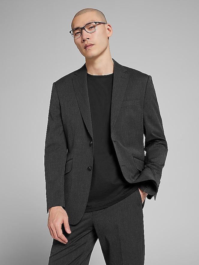 Wilke-Rodriguez Modern Fit Tic Pattern Suit
