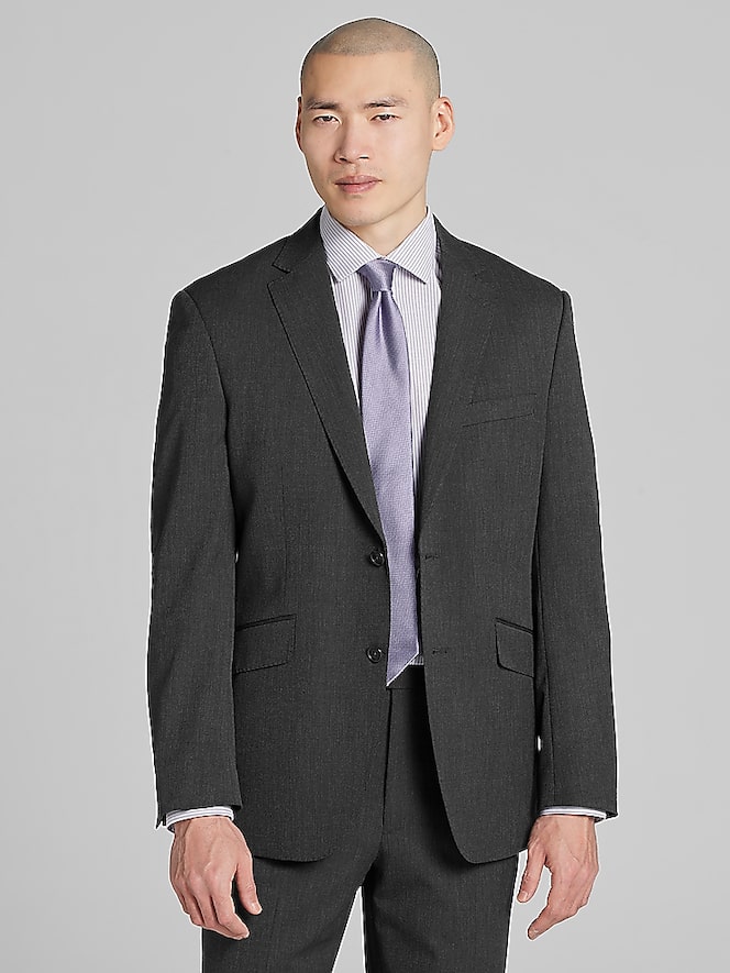 Wilke-Rodriguez Modern Fit Tic Pattern Suit