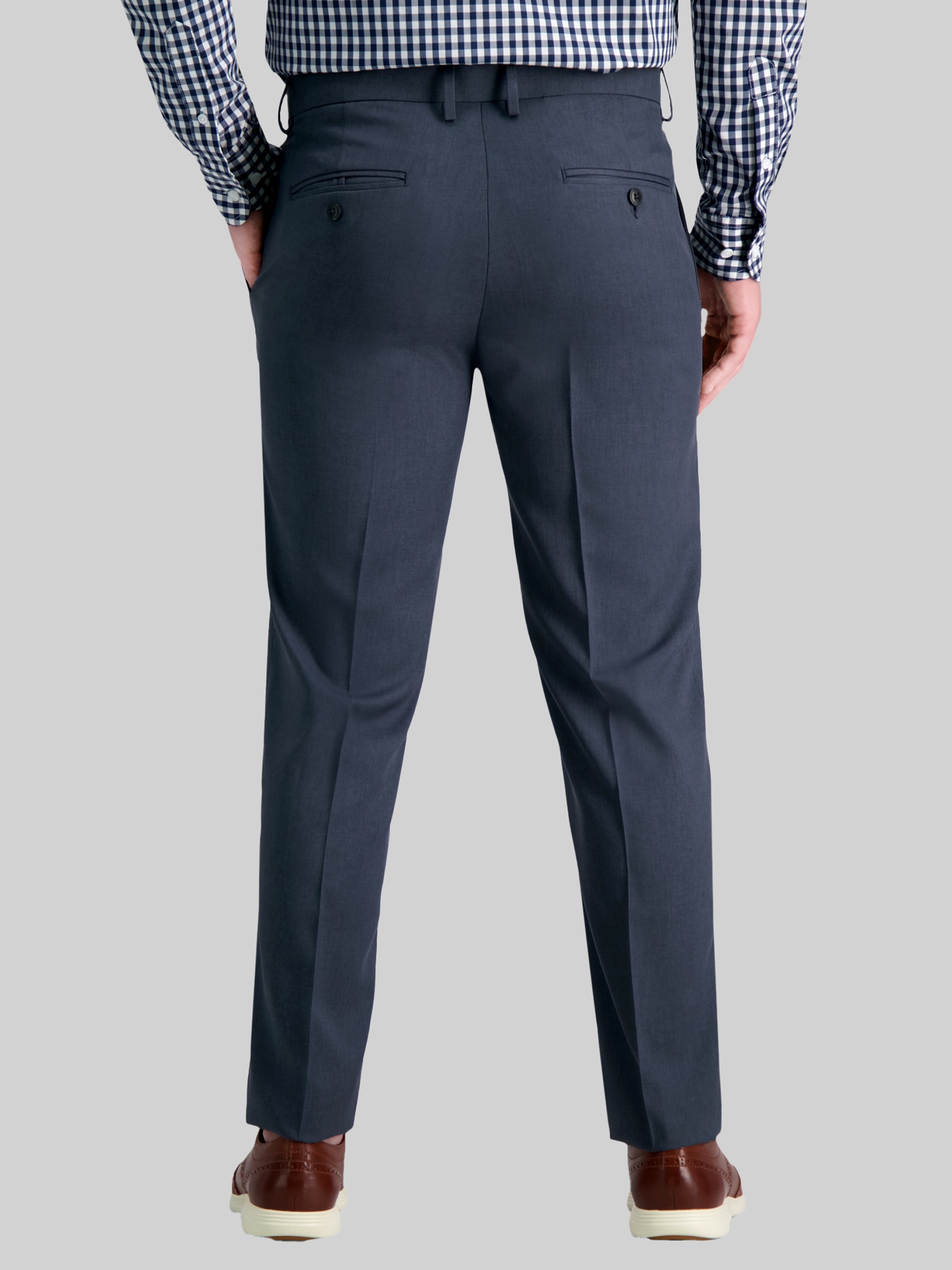 Smart Wash Slim Fit Suit Pants