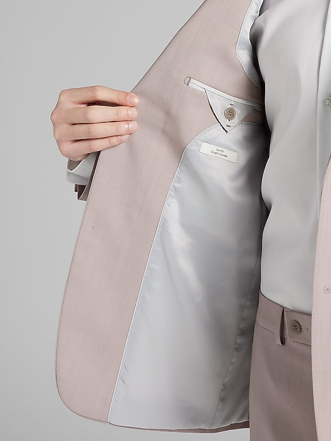 Calvin Klein Slim Fit Wool Blend Suit