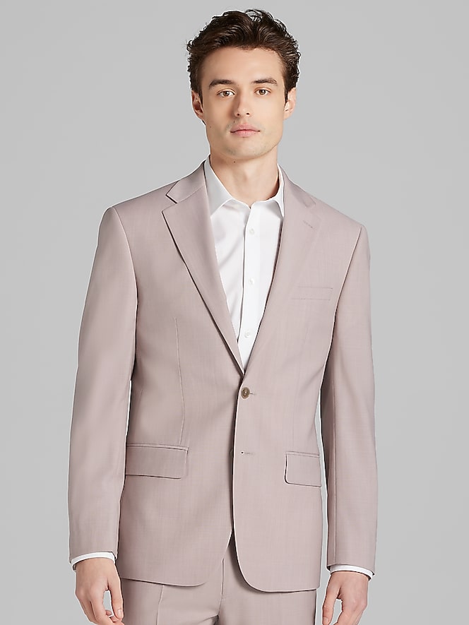 Calvin Klein Slim Fit Wool Blend Suit
