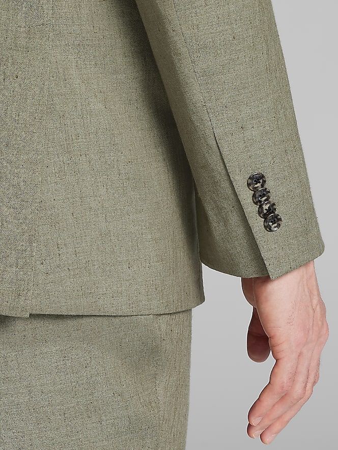 Joseph Abboud Modern Fit Linen Blend Suit