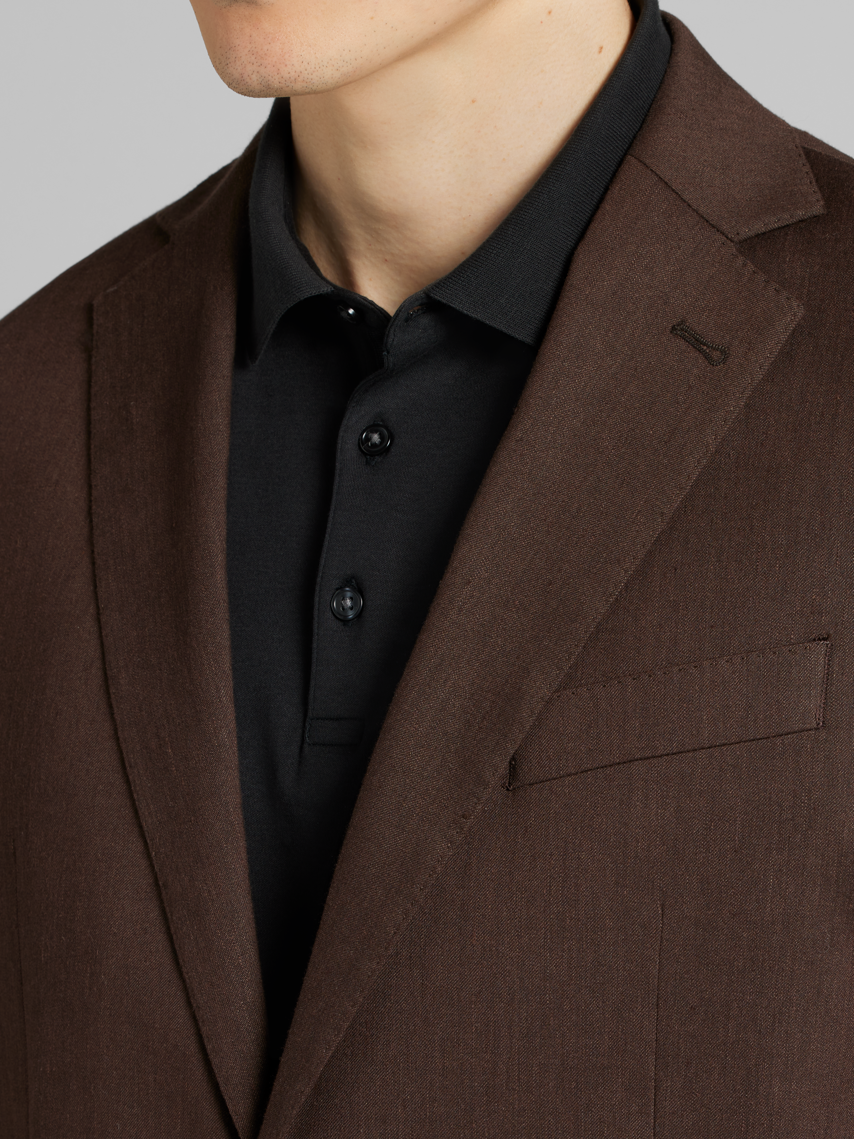 Modern Fit Performance Linen Blend Suit