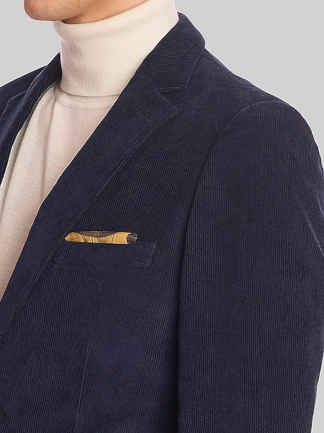 Paisley &Amp; Gray Slim Fit Corduroy Suit