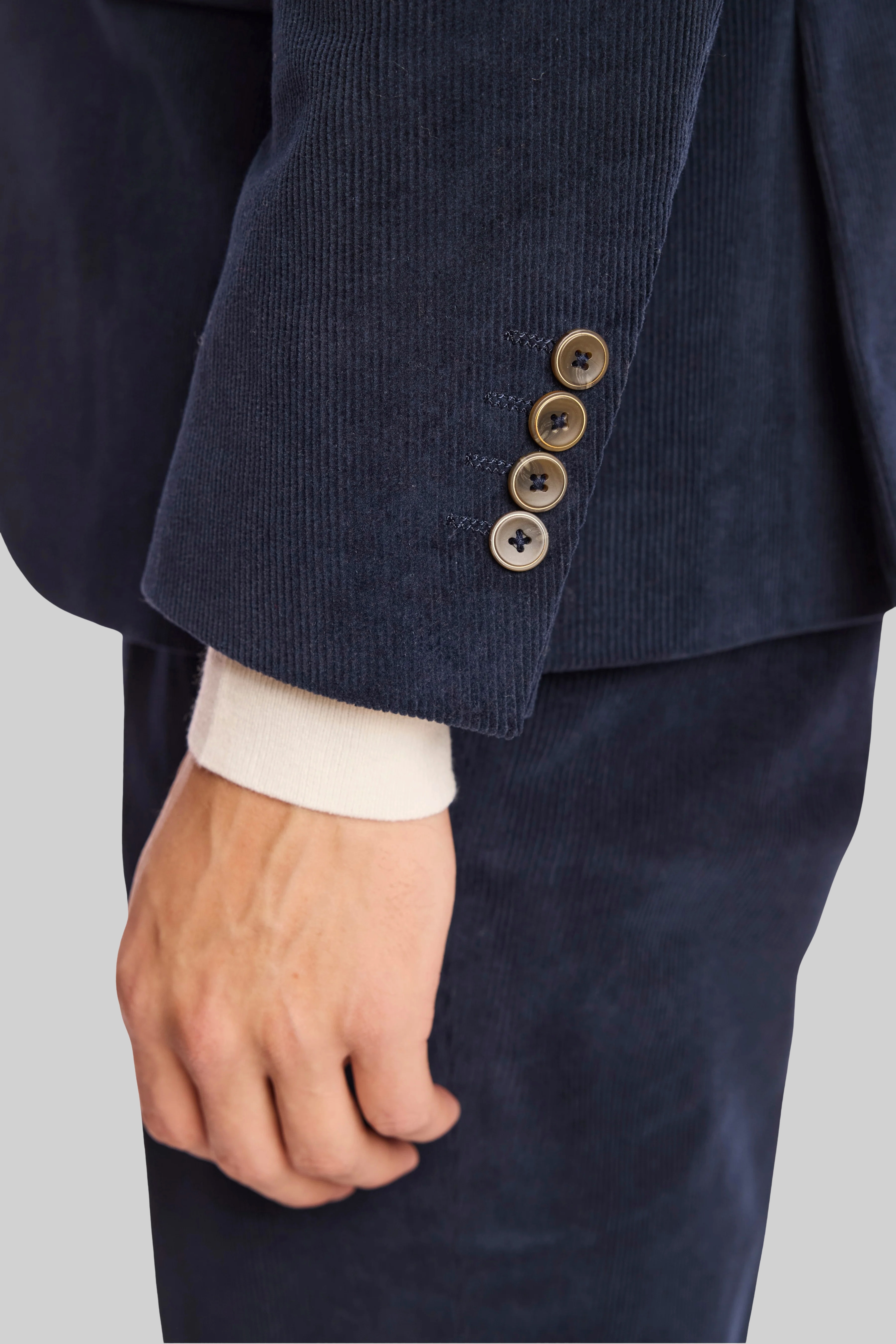 Slim Fit Corduroy Suit