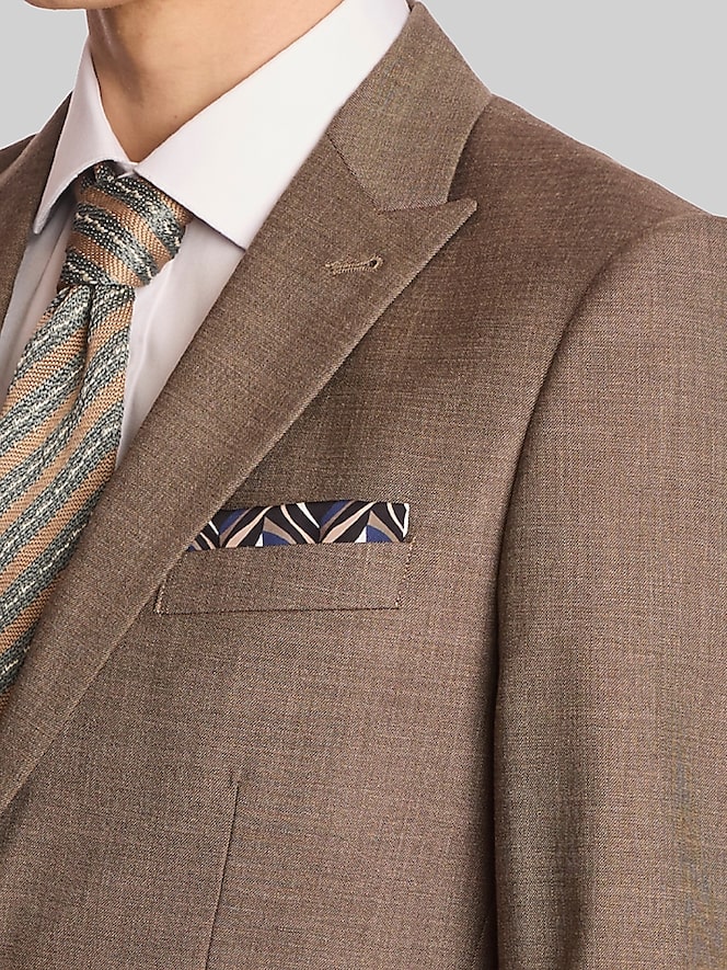 Paisley &Amp; Gray Modern Fit Sharkskin Suit