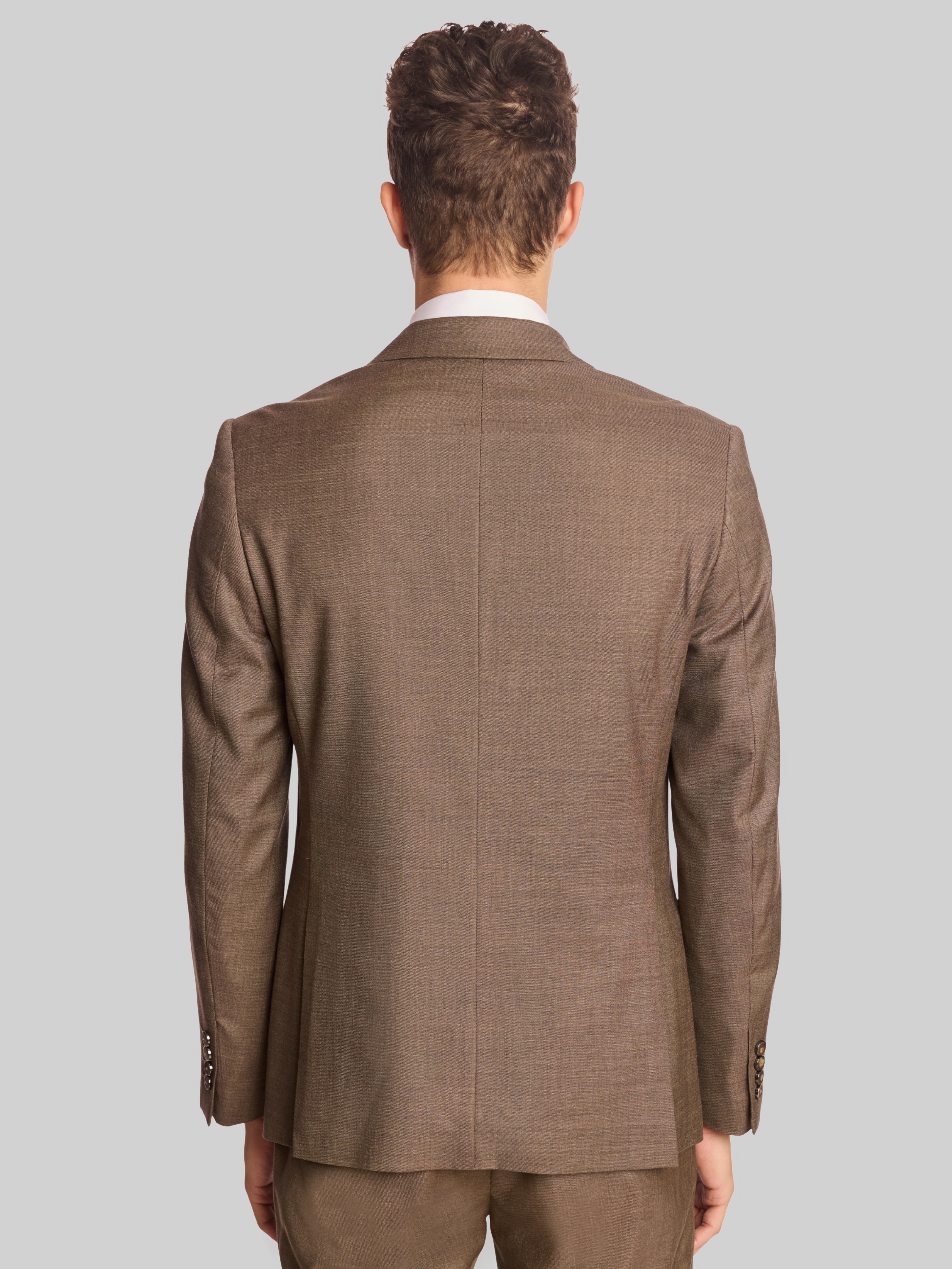 Modern Fit Sharkskin Suit