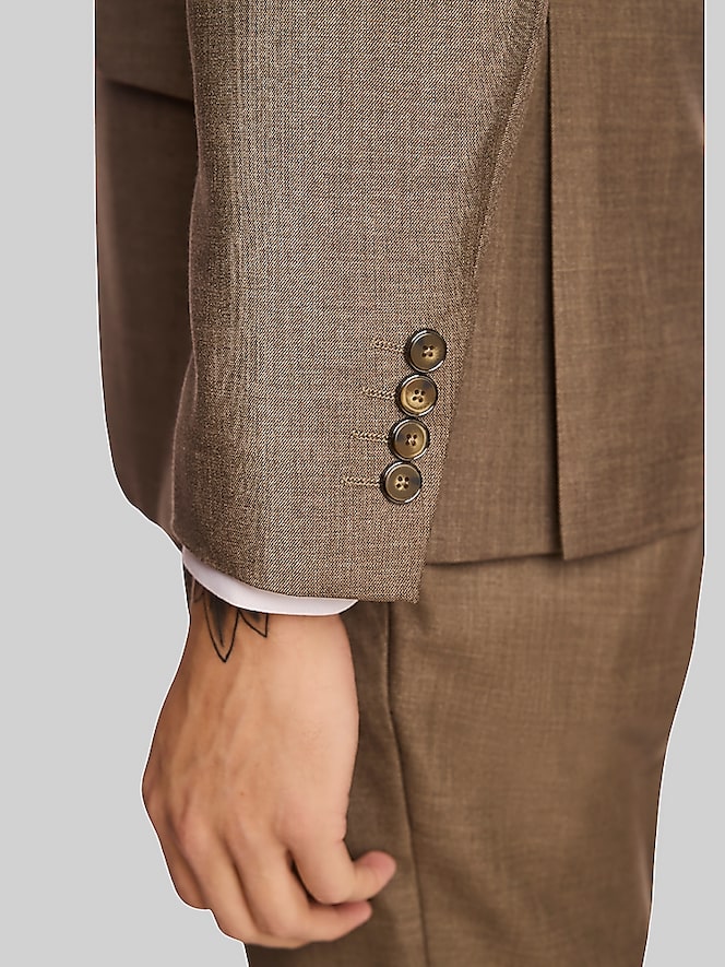 Paisley &Amp; Gray Modern Fit Sharkskin Suit