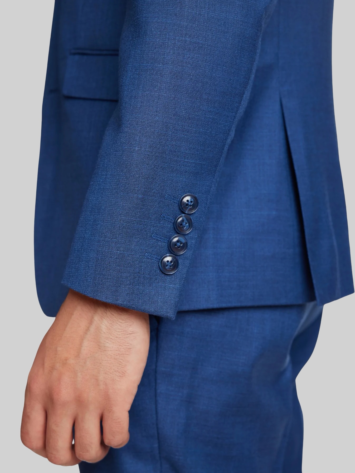 Slim Fit Sharkskin Suit