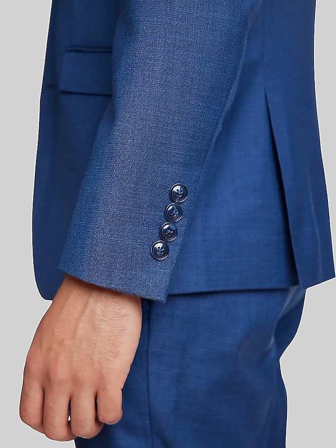 Paisley &Amp; Gray Slim Fit Sharkskin Suit