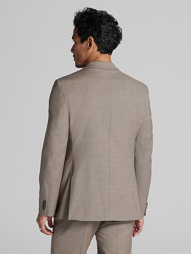 Tommy Hilfiger Modern Fit Sharkskin Premium Wool Blend Suit