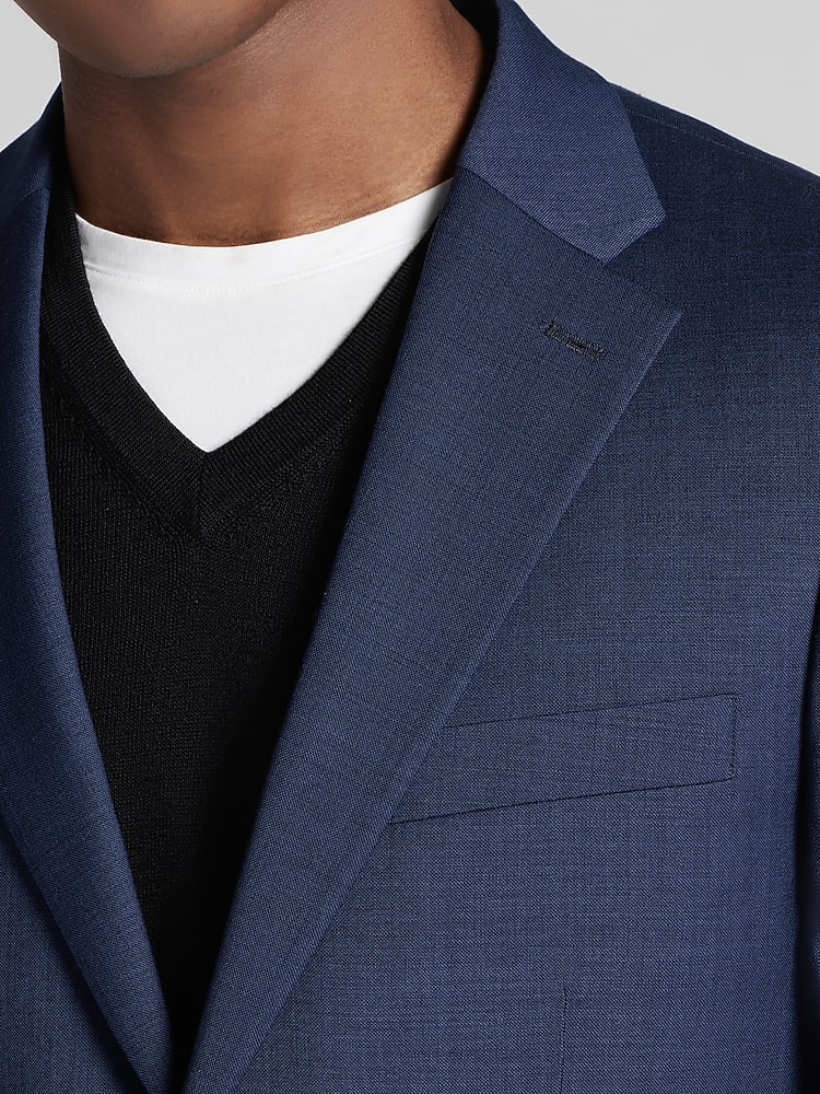 Modern Fit Sharkskin Suit